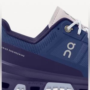Navy on sneakers